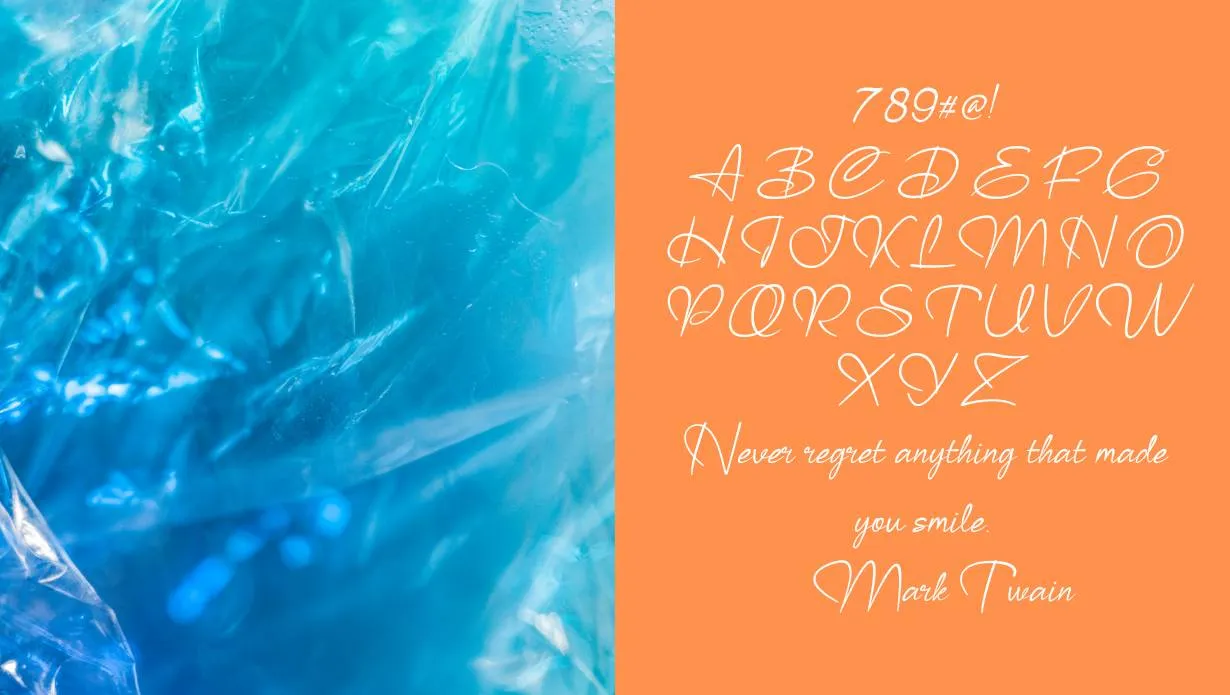 View of Outlander Font Family