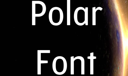 Polar Font Free Download