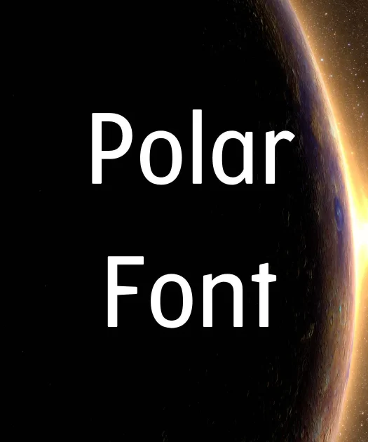 Polar Font Free Download