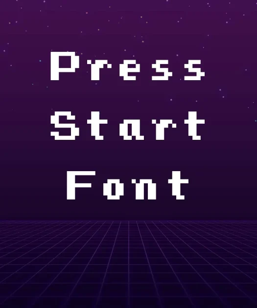 Press Start Font Free Download