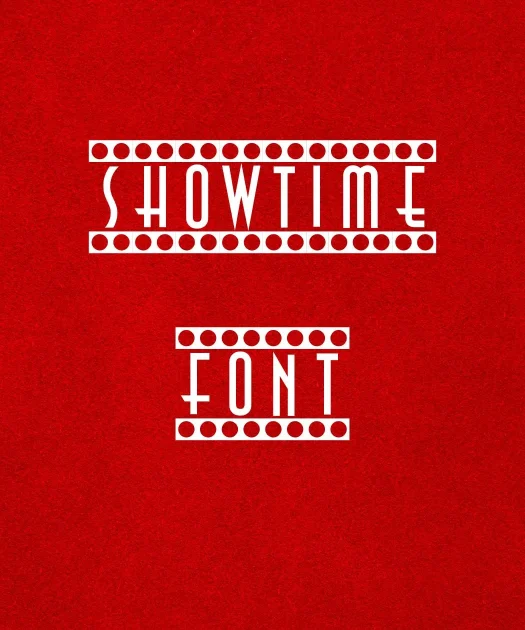 Showtime Font Free Download