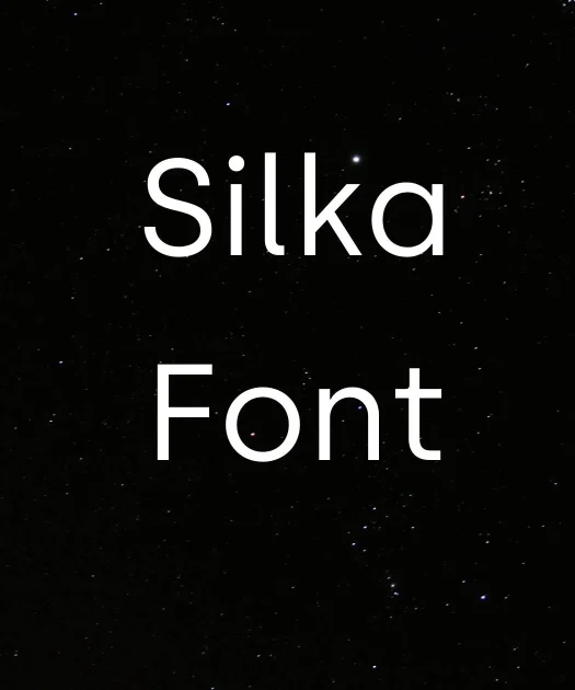 Silka Font Free Download