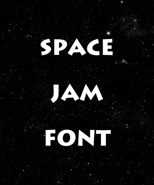 Space Jam Font Free Download