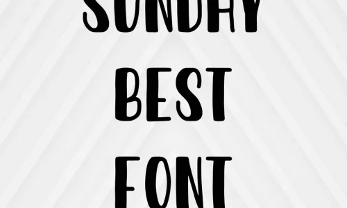 Sunday Best Font Free Download