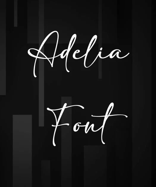 Adelia Font Free Download