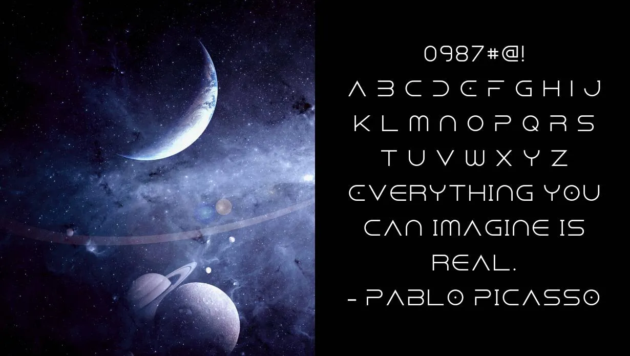 View of Dune Font Family