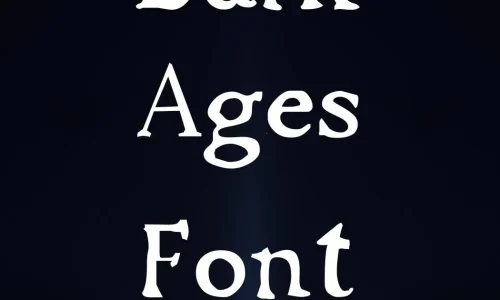 Dark Ages Font Free Download