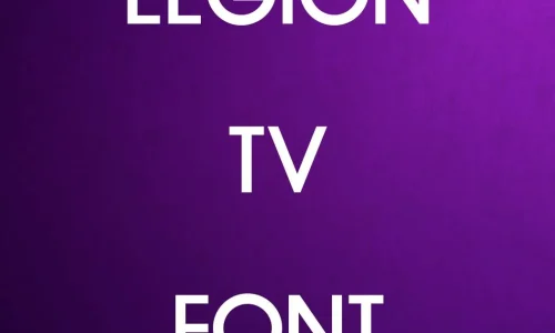 Legion TV Font Free Download