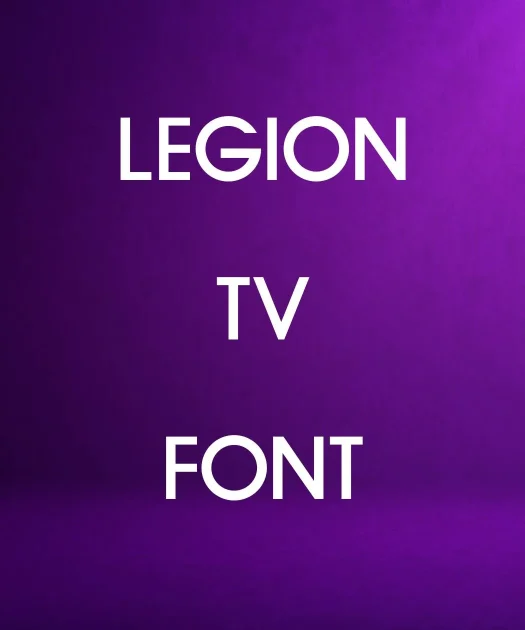 Legion TV Font Free Download