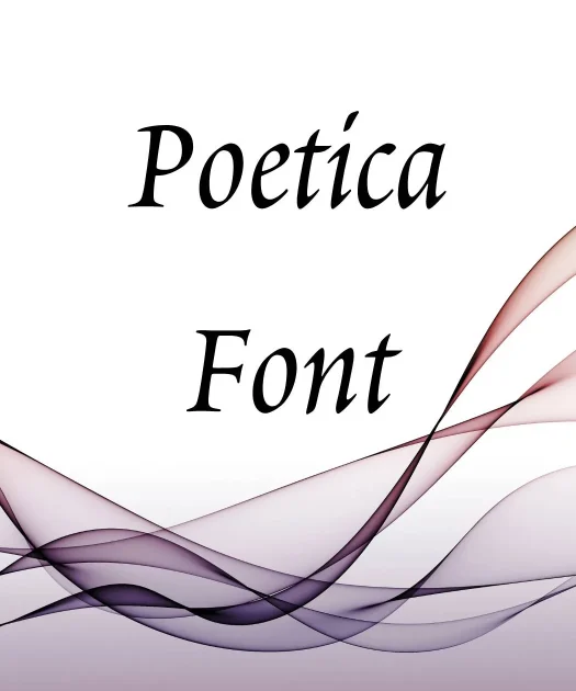 Poetica Font Free Download