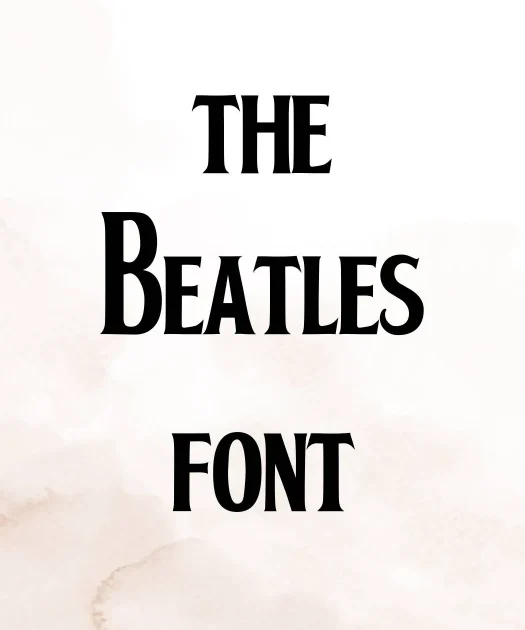 The Beatles Font Free Download