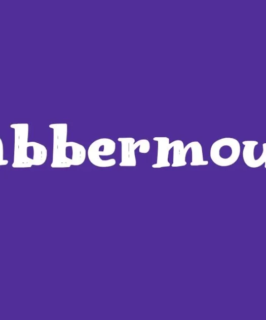 Blabbermouth Font Free Download