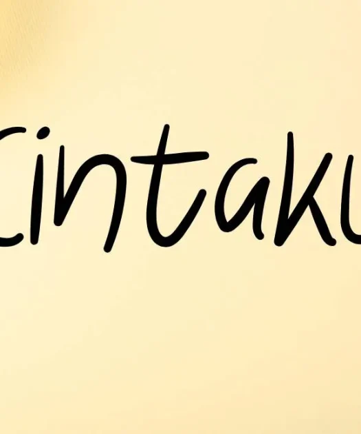 Cintaku Font Free Download