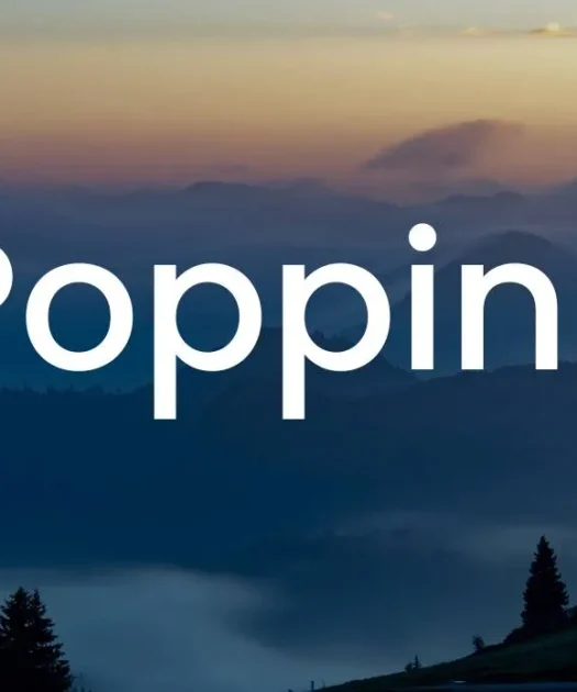 Poppins Font Family Free Download