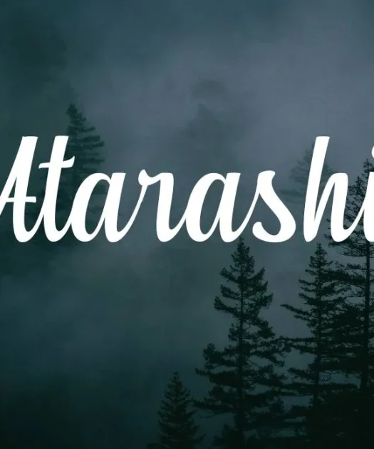 Atarashi Font Free Download