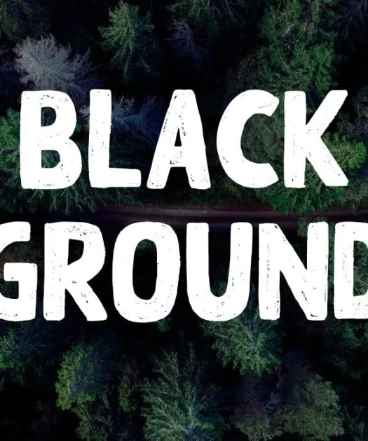 Black Ground Font Free Download