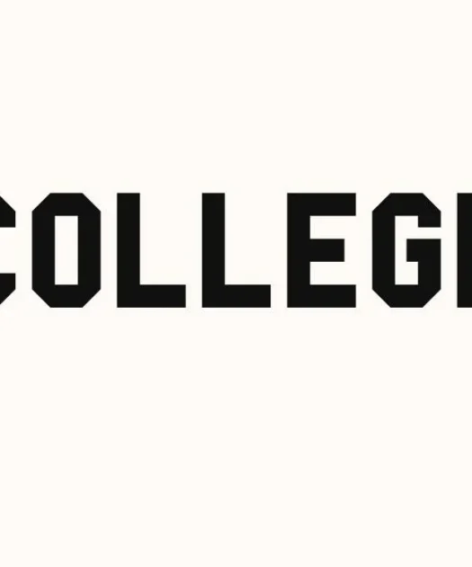 College Font Free Download