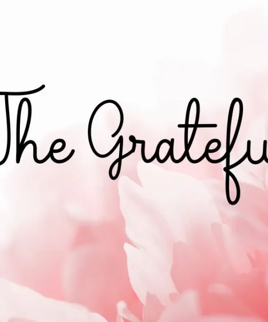 The Grateful Font Free Download