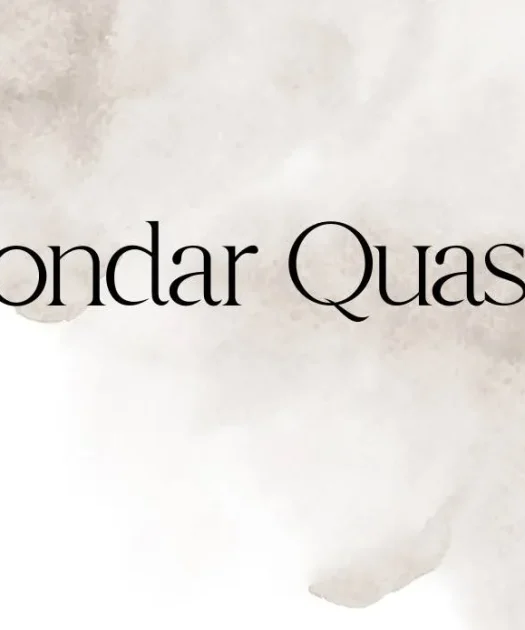 Wondar Quason Font Free Download