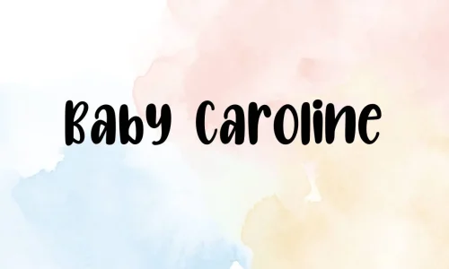 Baby Caroline Font Free Download
