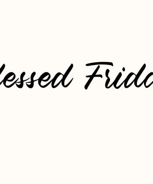 Blessed Friday Font Free Download