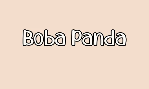 Boba Panda Font Free Download
