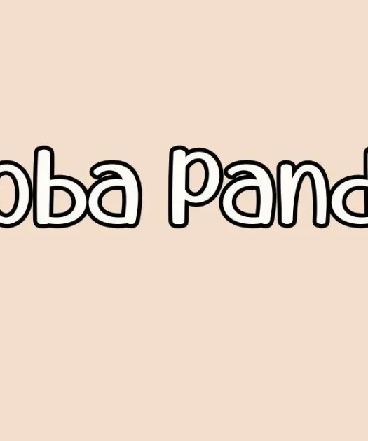 Boba Panda Font Free Download