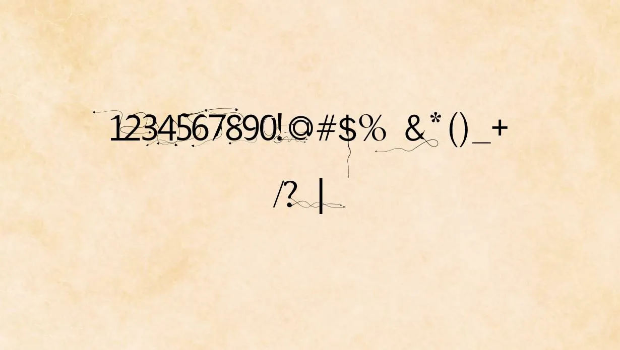 Bright Young Things font