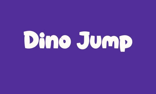 Dino Jump Font Free Download