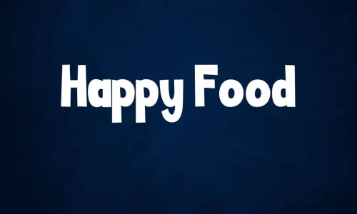 Happy Food Font Free Download