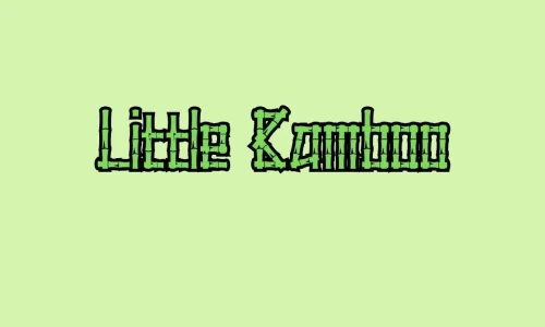 Little Bamboo Font Free Download