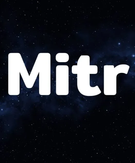 Mitr Font Free Download