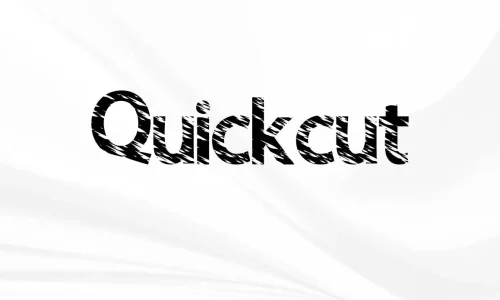 Quick Cut Font Free Download
