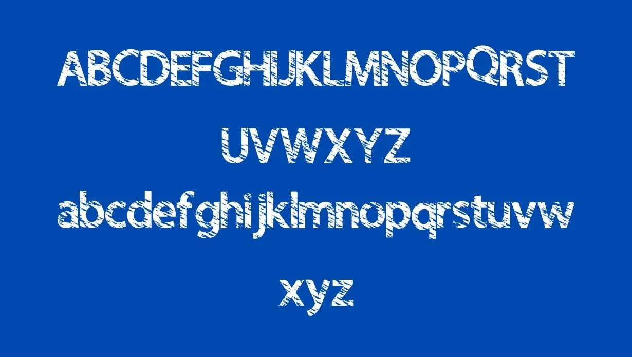 Quick Cut Font