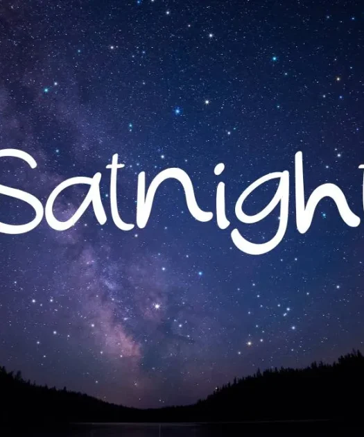 Satnight Font Free Download