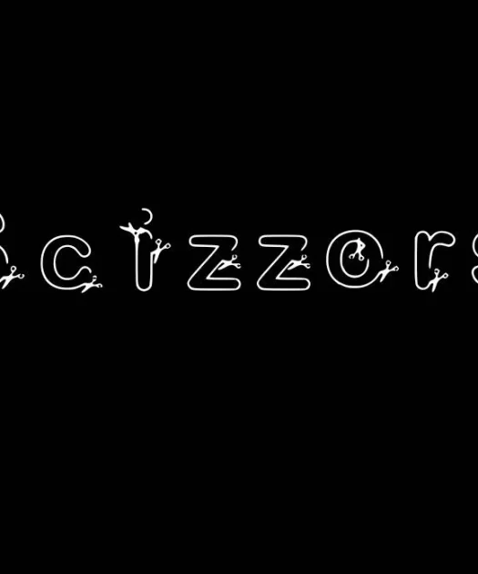 Scizzors Font Free Download