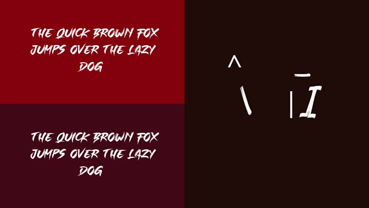 Single Fighter Font