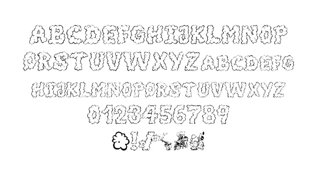 Alpha Smoke Font