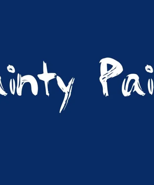 Painty Paint Font Free Download