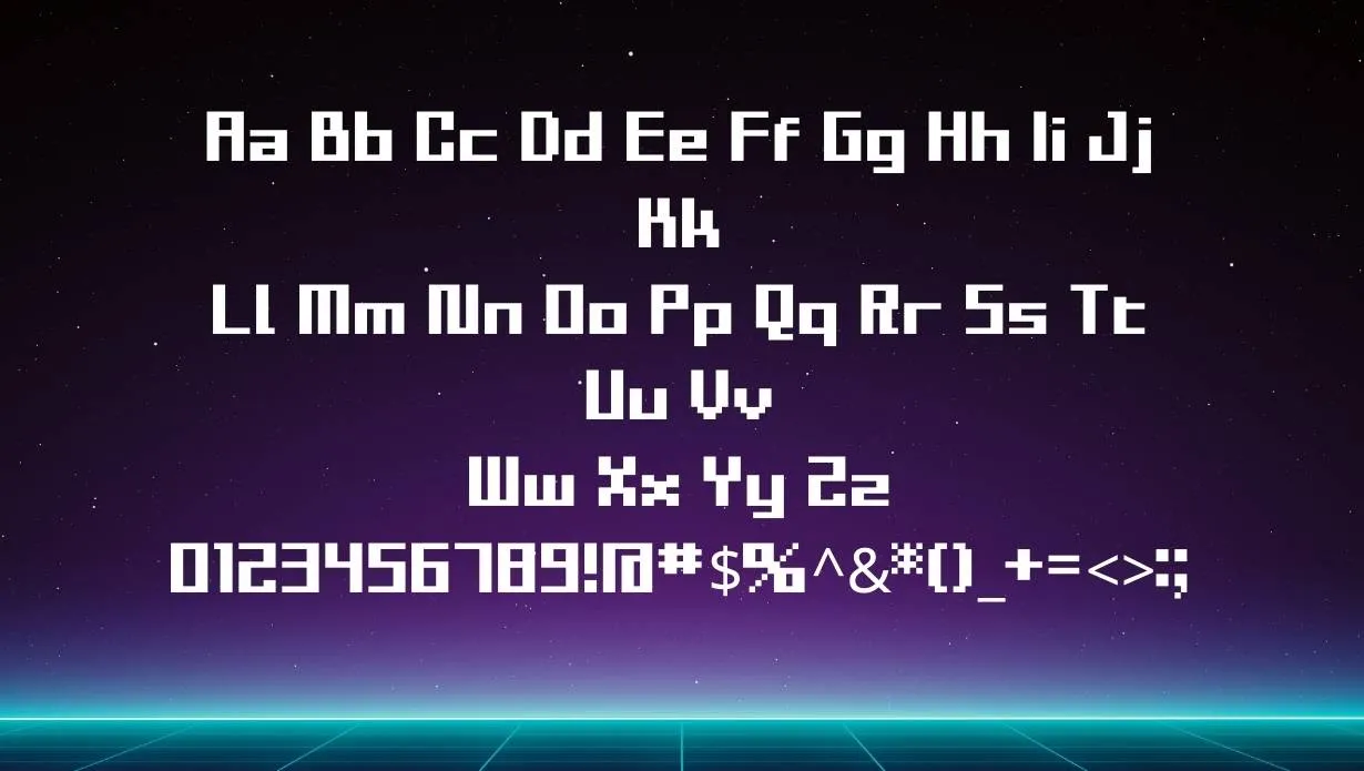 bm sly font view