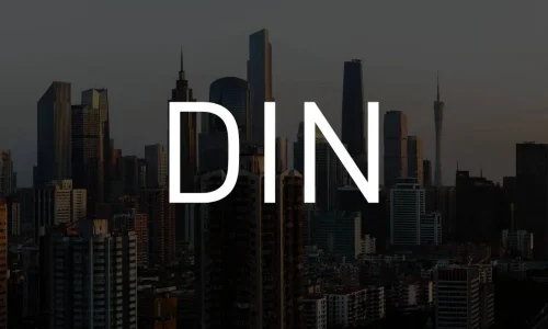 DIN Font Free Download
