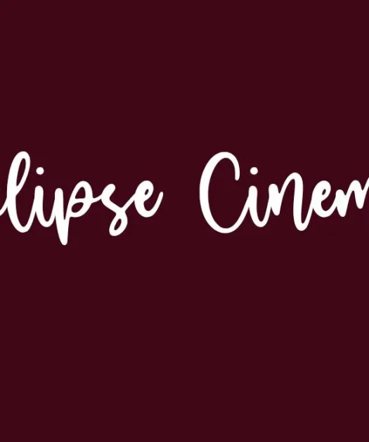 Eclipse Cinema Font Free Download