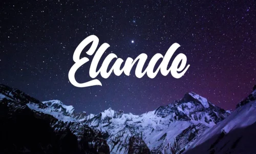 Elande Font Free Download