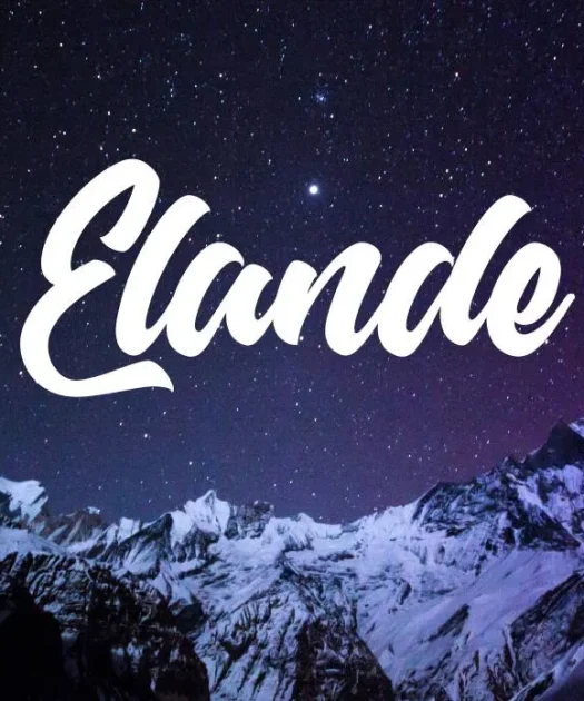 Elande Font Free Download