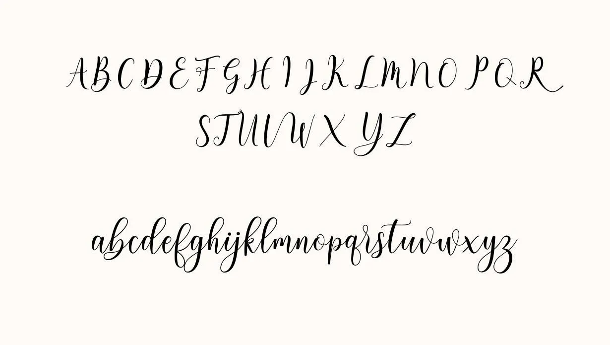 View of Fantasy Font Family