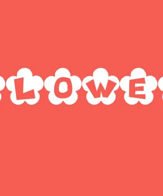 Flower Font Free Download
