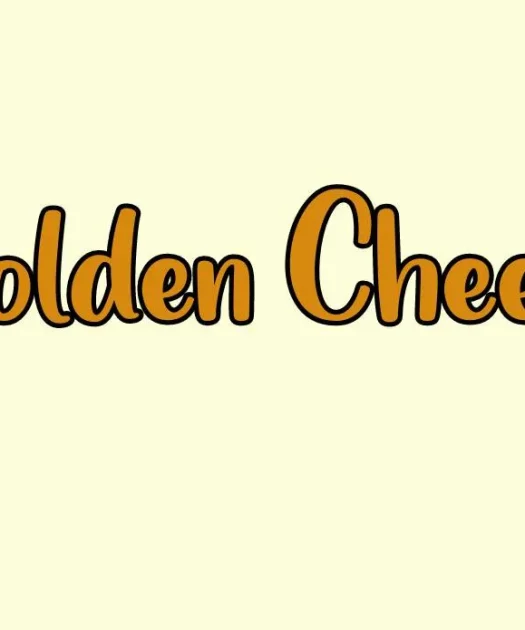 Golden Cheese Font Free Download