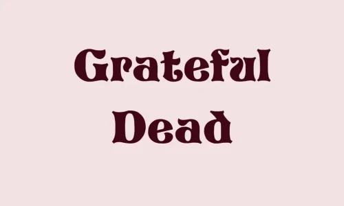 Grateful Dead Font Free Download