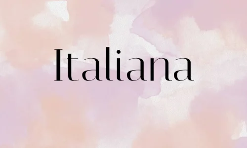 Italiana Font Free Download