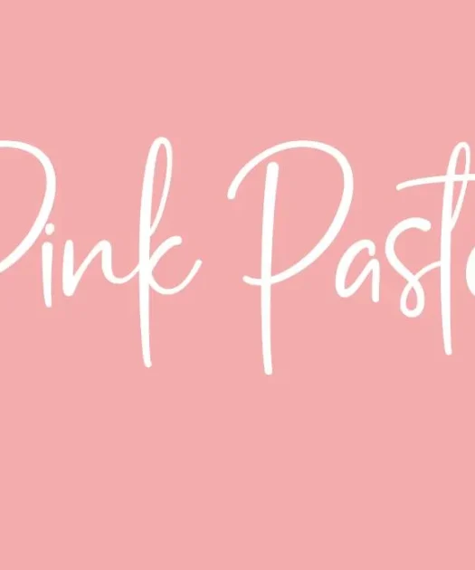 Pink Pastel Font Free Download